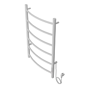 Электрический полотенцесушитель Azario Verona 500x800 П6 AZ04858W диммер справа Белый-2