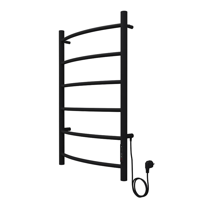 Электрический полотенцесушитель Azario Verona 500x800 П6 AZ04858B диммер справа 