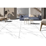 Керамогранит Avroria Elite Satuario AM22-16 серебристо-белый Полированный 60х120 см-2