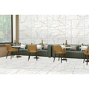 Керамогранит Avroria Zavier White AM22-18 белый Полированный 60х120 см-2