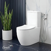 Унитаз компакт Ceruttispa Vince Tornado CT10373 с бачком и сиденьем Микролифт-6