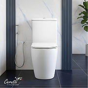 Унитаз компакт Ceruttispa Vince Tornado CT10373 с бачком и сиденьем Микролифт-7