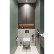 Унитаз Santek Нео 1WH302411 подвесной цвет Белый с сиденьем Микролифт-11