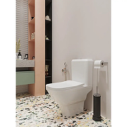 Унитаз компакт Santek Лайн 1WH501573 цвет Белый с сиденьем Микролифт-6