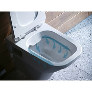 Комплект унитаза с инсталляцией Santek Лайн 1WH501750 с сиденьем Микролифт и клавишей смыва цвет Белый-8