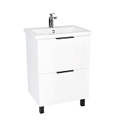 Тумба под раковину VIANT Берлин 60 VBER60MDBEL-T2Y цвет Белый