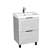 Тумба под раковину VIANT Берлин 60 VBER60MDC-T2Y цвет Цемент