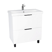 Тумба под раковину VIANT Берлин 80 VBER80MDBEL-T2Y цвет Белый