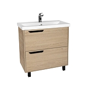 Тумба под раковину VIANT Кельн 80 VKEL80FOSD-T2Y цвет Светлое дерево