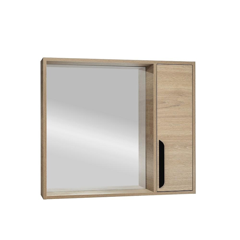 Зеркало со шкафом VIANT Кельн 80 VKEL80SD-ZSH 