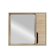 Зеркало со шкафом VIANT Кельн 80 VKEL80SD-ZSH цвет Светлое дерево-1