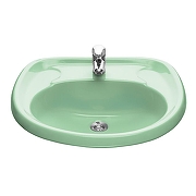Раковина Santeri Воротынский 57 1.3111.7.S04.10B.0 цвет Салатовый