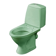 Унитаз компакт Santeri Соната 1.P201.2.S04.00B.F с бачком и сиденьем цвет Салатовый-5