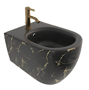 Биде Isvea Infinity 10NF41001-2N-MRM подвесное цвет Черный матовый