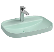 Раковина Isvea Infinity 55 10NF50055-2T цвет Мятно-зеленый матовый