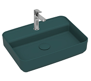 Раковина Isvea Infinity 55 10NF66055-2P цвет Изумрудный матовый