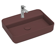 Раковина Isvea Infinity 55 10NF66055-2R цвет Бордовый матовый