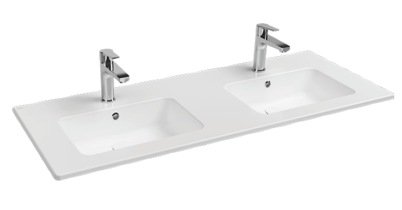 Раковина Isvea SistemaT 122 10SL50121 двойная 