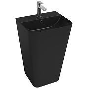 Раковина Isvea Sott'Aqua 50 10SQ37001-2N цвет Черный матовый