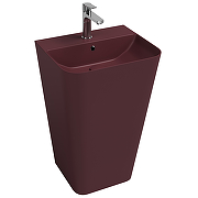 Раковина Isvea Sott'Aqua 50 10SQ37001-2R цвет Бордовый матовый