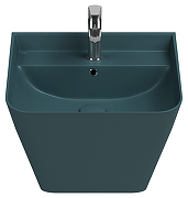 Раковина Isvea Sott'Aqua 50 10SQ37002-2P цвет Изумрудный матовый