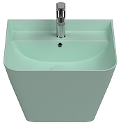 Раковина Isvea Sott'Aqua 50 10SQ37002-2T цвет Мятно-зеленый матовый