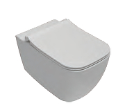 Унитаз Isvea VEA Cubo 10VA02001-2L подвесной цвет Белый матовый без сиденья