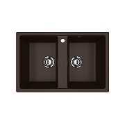 Кухонная мойка Ulgran Classic U-608-345 цвет Шоколад