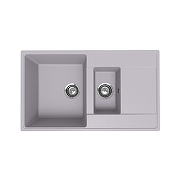 Кухонная мойка Ulgran Quartz Prima 860 1,5K-04 цвет Платина