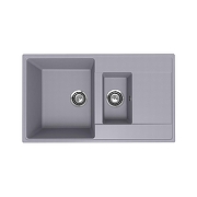 Кухонная мойка Ulgran Quartz Prima 860 1,5K-05 цвет Бетон