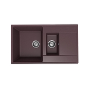 Кухонная мойка Ulgran Quartz Prima 860 1,5K-06 цвет Трюфель