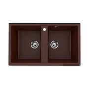 Кухонная мойка Ulgran Classic U-708-345 цвет Шоколад