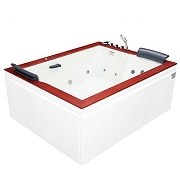 Акриловая ванна Gemy 186x151 G9052 II B R с гидромассажем