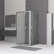 Душевой уголок RGW Classic 100x80 04094108-11P профиль цвет Хром стекло прозрачное