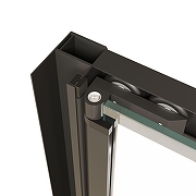 Душевой уголок RGW Passage 100x120 060814202-14 профиль цвет Хром стекло прозрачное-2