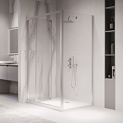 Душевой уголок RGW Passage 100x70 060814207-11 профиль цвет Хром стекло прозрачное