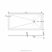 Душевой поддон из искусственного камня RGW Stone Tray 70x170 16152717-01K цвет Белый-3
