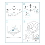 Душевой поддон из искусственного камня RGW Stone Tray 70x170 16152717-01K цвет Белый-4
