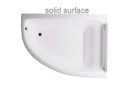 Ванна из искусственного камня Astra Form Анастасия 182х125 01010064 цвет Белый-1