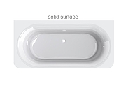 Ванна из искусственного камня Astra Form Прима 185х90 01010079 цвет Белый-3
