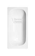 Стальная ванна ВИЗ Donna Vanna 140x70 DV-45901 цвет Белая орхидея без антискользящего покрытия