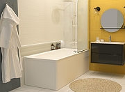 Стальная ванна ВИЗ Donna Vanna 170x70 DV-79901 цвет Белая орхидея без антискользящего покрытия-3