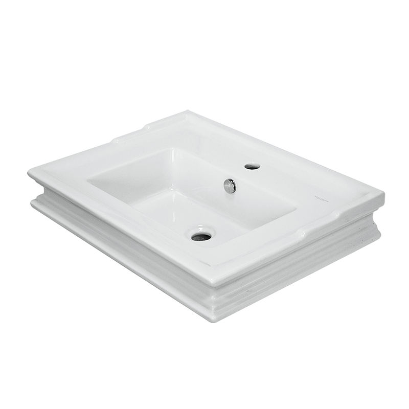 Раковина Sanita Luxe Ampir 65 WB.FN/Ampir/65-N/WHT.G/S1 