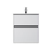 Тумба под раковину AM.PM Sense 60 M7BFUX0602WG подвесная цвет Белый глянец