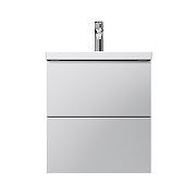 Тумба под раковину AM.PM Gem 50 M90FHX0502WG подвесная цвет Белый глянец