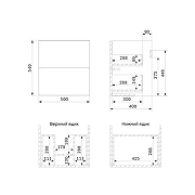 Тумба под раковину AM.PM Gem 50 M90FHX0502WG подвесная цвет Белый глянец-10
