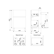 Тумба под раковину AM.PM Gem 50 M90FSX0502WG цвет Белый глянец-10
