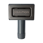 Перелив для кухонной мойки Paulmark PM22-GM цвет Вороненая сталь