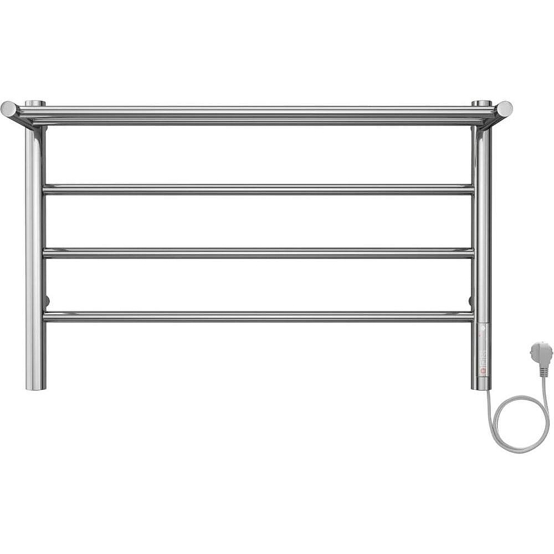 Электрический полотенцесушитель Terminus Аврора П4 700х450 4670078554611 с полкой 