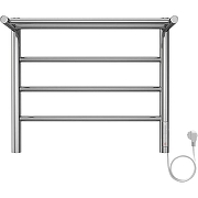 Электрический полотенцесушитель Terminus Аврора П4 500х450 4670078556776 с полкой цвет Хром